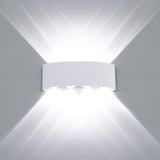 Kawell 8W Waterproof Modern Wall Light LED Wall Lamp Aluminum LED Wall Sconce Up Down Indoor Outdoor for Bathroom | Lumora