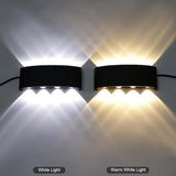 Kawell 8W Waterproof Modern Wall Light LED Wall Lamp Aluminum LED Wall Sconce Up Down Indoor Outdoor for Bathroom | Lumora