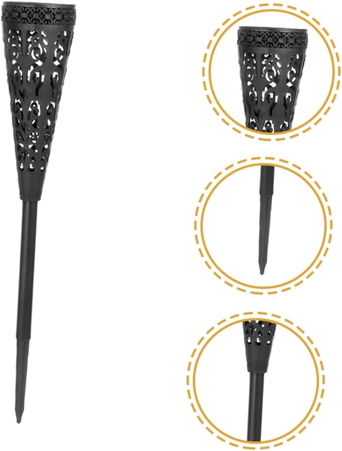 Kisangel 4pcs Solar Pathway Lights Outdoor Garden Lawn LED Solar Powered Waterproof Yard Patio Landscape Lighting | Lumora