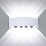 Kawell 10W Waterproof Modern Wall Sconces LED Wall Light Up Down Aluminum Wall Lamp LED Indoor Outdoor for Bedroom | Lumora
