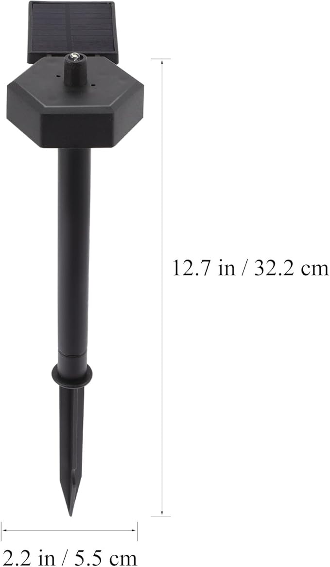 Solar Ground Plug Garden Decoration Accessory for Solar Pathway Lights, Ip55 Waterproof LED Landscape Lighting | Lumora