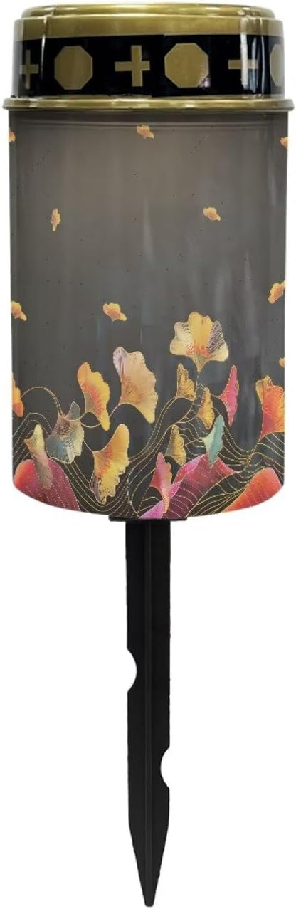 ZOUTAIRONG Solar Pathway Lights Outdoor Waterproof 2 Pack Solar Powered Fairy Light for Outside,Pretty Solar Garden Stake Lights,LED Lantern Landscape Lighting for Yard Patio Driveway Spotlights