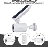 Solar Motion Sensor Lights for Outside 1400-Lumen 9W(110W Equ.) Aluminum Outdoor Solar Motion Flood Security | Lumora