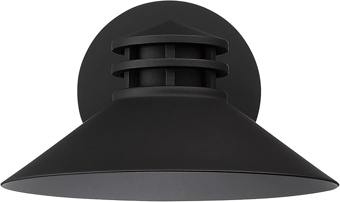 WAC Lighting dweLED, Sodor 10in LED Indoor and Outdoor Wall Light 3000K in Black