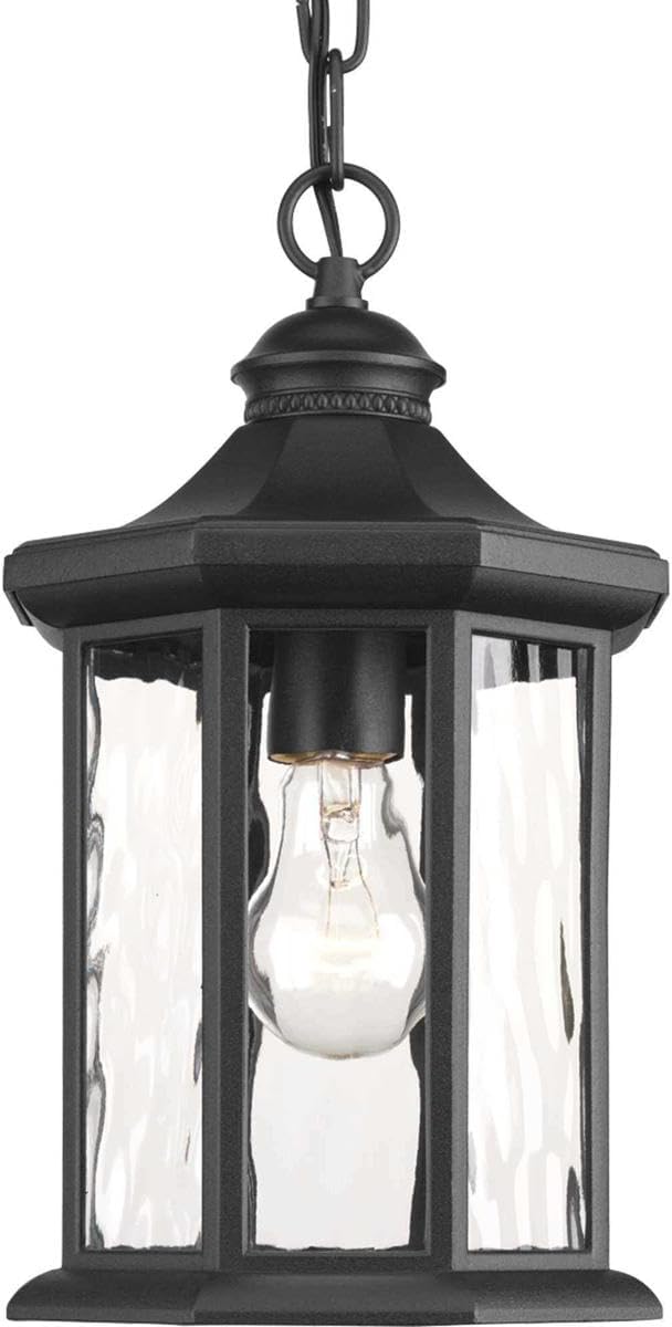 Progress Lighting P6529-31 Edition 1 Light Hanging Lantern, 7" , Black