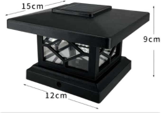 Ulalaza 2Pcs Solar Decking Lights RGB+ Changing Solar Step Lights Outdoor Waterproof Stair Lights for Fence, Deck | Lumora
