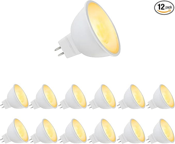 MR16 LED Bulb, Outdoor Landscape MR16 Light Bulbs, 3W Gu5.3 Bi-pin Base 12V Low Voltage LED Spotlights Warm White | Lumora
