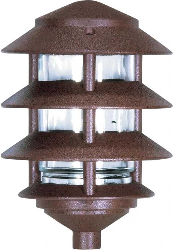 Nuvo Lighting SF76/633 Transitional One Light Post Mount in Bronze/Dark finish - Outdoor Path Light | Lumora