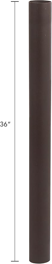 Solus 12, 24, or 36 inch Stub Post for Outdoor Lamp Fixtures – Aluminum Construction, .050" Wall Thickness – for | Lumora