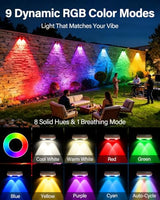 Solar Fence Lights Outdoor, 16 Pack Fence Lights Solar Powered