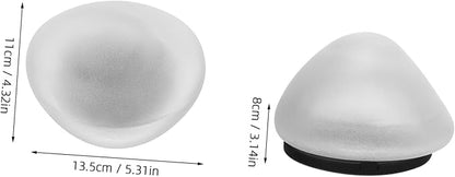 POPETPOP Pebble Shape Solar Light Outdoor Garden Decorative Lamp Led Solar Pathway Lights for Landscape Lighting
