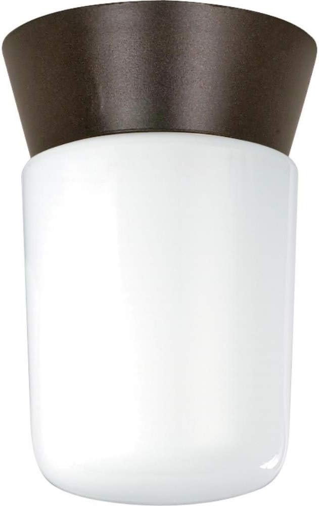Nuvo Lighting SF77/156 Utility Fixture Die Cast Aluminum Durable Outdoor Close to Ceiling Porch and Patio Light | Lumora