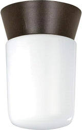 Nuvo Lighting SF77/156 Utility Fixture Die Cast Aluminum Durable Outdoor Close to Ceiling Porch and Patio Light | Lumora