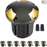 Gardenreet MR16 Well Light - Solid Brass Weatherproof Replaceable Bulb Low Voltage Inground - Outdoor Path Light | Lumora