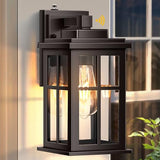 Bronze Outdoor Wall Light,1 Pack Dusk to Dawn Outdoor Light Fixture, Waterproof Outdoor Lights for House, Garden, Entryway, Doorway