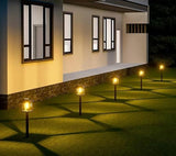 16-Pack Solar Lights Outdoor (Extra-Bright & Auto On/Off), Solar Powered Garden Lights, Outdoor Waterproof Solar | Lumora