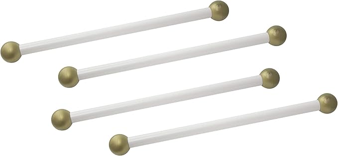 Solus SCA-335WH-4PK 15" Aluminum Cross Arm Ladder Rest for Outdoor Lamp Posts and Poles, Easy to Mount, Maintenance | Lumora