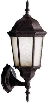 Kichler Madison 19.75" 1 Light Outdoor Wall Light with Clear Beveled Glass in Tannery Bronze | Lumora