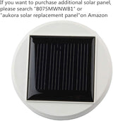 Aukora Color Changing Solar Powered Glass Ball Garden Lights, Table Lamps Waterproof Night Light for Patio, Bar | Lumora