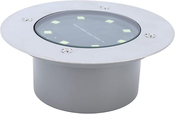 plplaaoo Solar In-Ground Lights for Garden Pathway, Outdoor Recessed LED Lamp, Waterproof Solar Underground Light | Lumora
