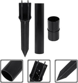 Yardwe Outdoor Solar Light Replacement Pole Buckle Connector Plastic Ground Stake for Landscape Path Lighting | Lumora