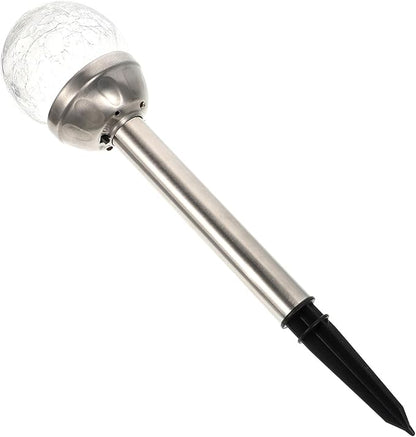 Solar Crack Ball Light LED Garden Globe Solar Lights Outdoor Waterproof Landscape Path Lighting for Patio Lawn Yard Decor