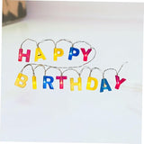 Unomor 1set Led String Lights Letter Style Birthday Lamp String for Home Party Decorations Warm Festival Lights for | Lumora
