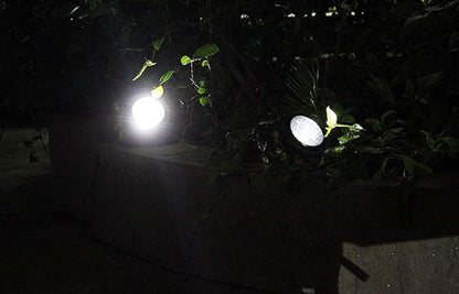 Solar Powered Rock Lights Outdoor Solar Garden Rock Light Outdoor 4LED Solar Powered Rock Stone Spotlight for Gardens Pathway Patio Yard Driveway Tree Pool Porch Deck Landscape,2 Pack
