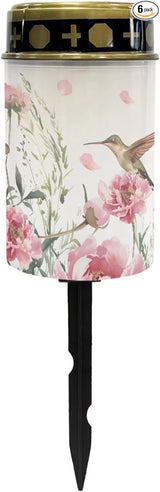 Hummingbird Cemetery Lights for Grave Solar Waterproof Led Solar Lights for Outside Solar - Outdoor Path Light | Lumora