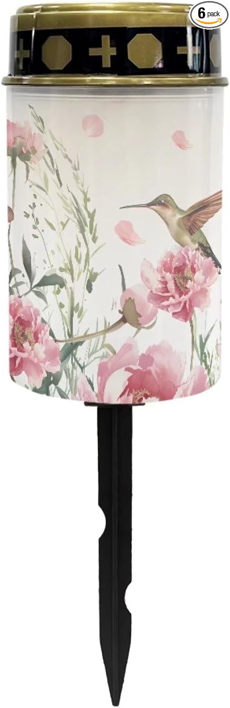 Hummingbird Cemetery Lights for Grave Solar Waterproof Led Solar Lights for Outside Solar - Outdoor Path Light | Lumora