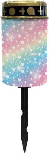 Rainbow Solar Lantern Outdoor Waterproof Solar Pathway Lights Garden Decoration for Yard Walkway Patio Path Solar | Lumora