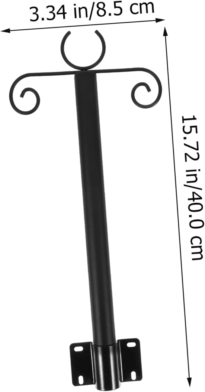 Happyyami 1set Outdoor Light Poles Support Rod Hanging Accessories for String Lights Bird Feeders Easy Installation | Lumora