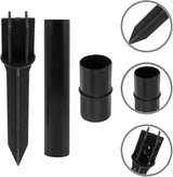 Yardwe Outdoor Solar Light Replacement Pole Buckle Connector Plastic Ground Stake for Landscape Path Lighting | Lumora