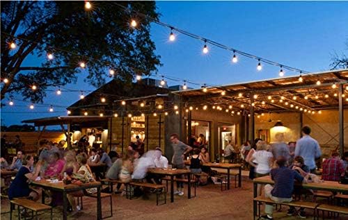 KLED LED Solar String Lights Outdoor 18Ft Waterproof Hanging Lights with 12 Shatterproof Bulbs & 4 Light Modes | Lumora