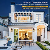 VIANIS Outdoor Motion Sensor Lights for House Oil-Rubbed Bronze, Aluminum