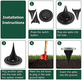 Aogist 12 Pack Solar Disk Lights - 8 LED In-Ground Outdoor Landscape Lights for Pathway, Yard, Walkway, Patio, Lawn | Lumora