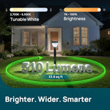 Linkind Smart Low-Voltage Path Lights SP6LV, 510LM Outdoor Pathway Lights