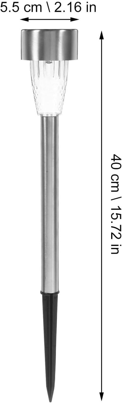 VICASKY Solar Stake Lamp for Yard Outdoor Lawn Stake Light Warm White 937lm Solar Garden Path Light with Ground Spike for Patio Landscape Lighting