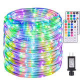 Nazuwke 200Ft Rope Lights Outdoor, 18 Colors Changing 610 LED String Lights