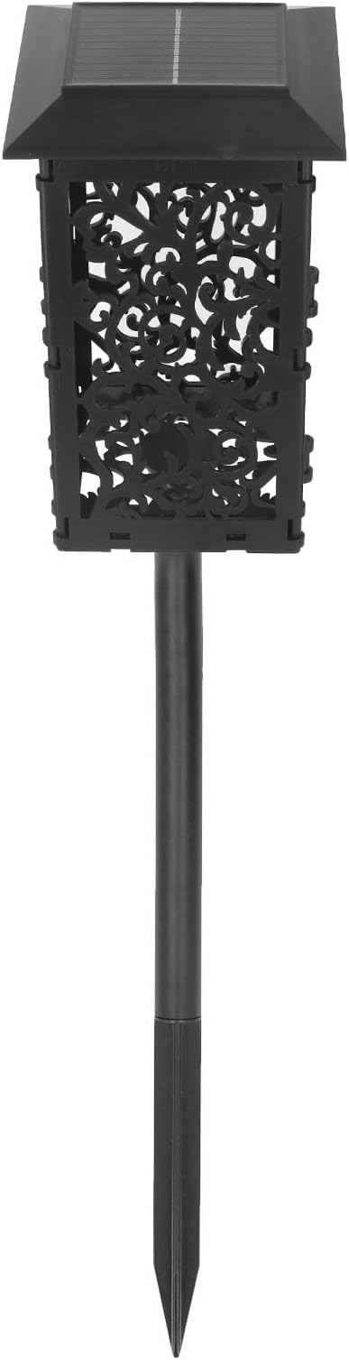 Hyuduo Solar Pathway Lights IP65 Decorative Landscape Lighting for Yard Patio Walkway with Automatic Charging Outdoor Decoration