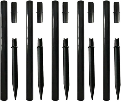 GANAZONO 1 Set Empty Lights Pole Solar Light Stake Replacement Light Link Pole Adapter for Solar Lights