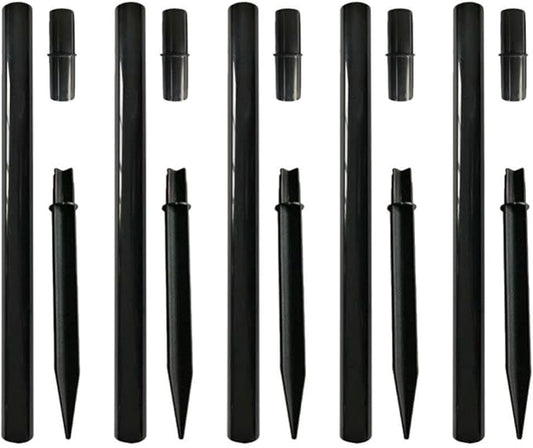 GANAZONO 1 Set Empty Lights Pole Solar Light Stake Replacement Light Link Pole Adapter for Solar Lights