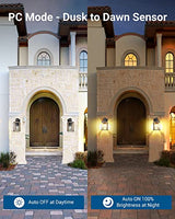 DEWENWILS Motion Sensor Outdoor Wall Lights, Dusk to Dawn Farmhouse Light