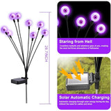 ASMAD Halloween Decorations Outdoor Solar Scary Eyeball Light,10Pack 80LEDs