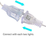 Lainin 3.5M/11ft 96 LED Linkable Fairy Curtain String Light with 8 Modes Control for | Lumora