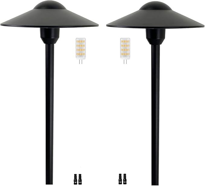 Low Voltage Pathway Lights,Cast Aluminum Landscape Lighting Path Light Garden Driveway Walkway Lighting 12-24V | Lumora