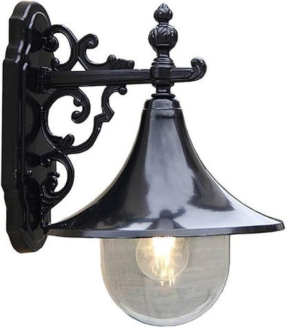 American Outdoor Waterproof Wall Lamp Large Speaker e 27 Exterior IP 44 Villa Gate Alumiexpression Artistique M Sconce Rainproof Garden Porch Front Door Stair Courtyard Outside
