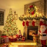 JMEXSUSS 500 LED Warm White Christmas Tree Lights Plug in