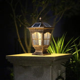 Outdoor Lamp Post Light Post Lights Outdoor,IP55 Retro Solar Outdoor Waterproof Garden Lighting Aluminum Metal | Lumora