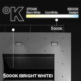 ledmo LED Wall Pack Light Size Update Dusk to Dawn Lighting 120W Outdoor Security Flood Lighting 5000K Commercial | Lumora